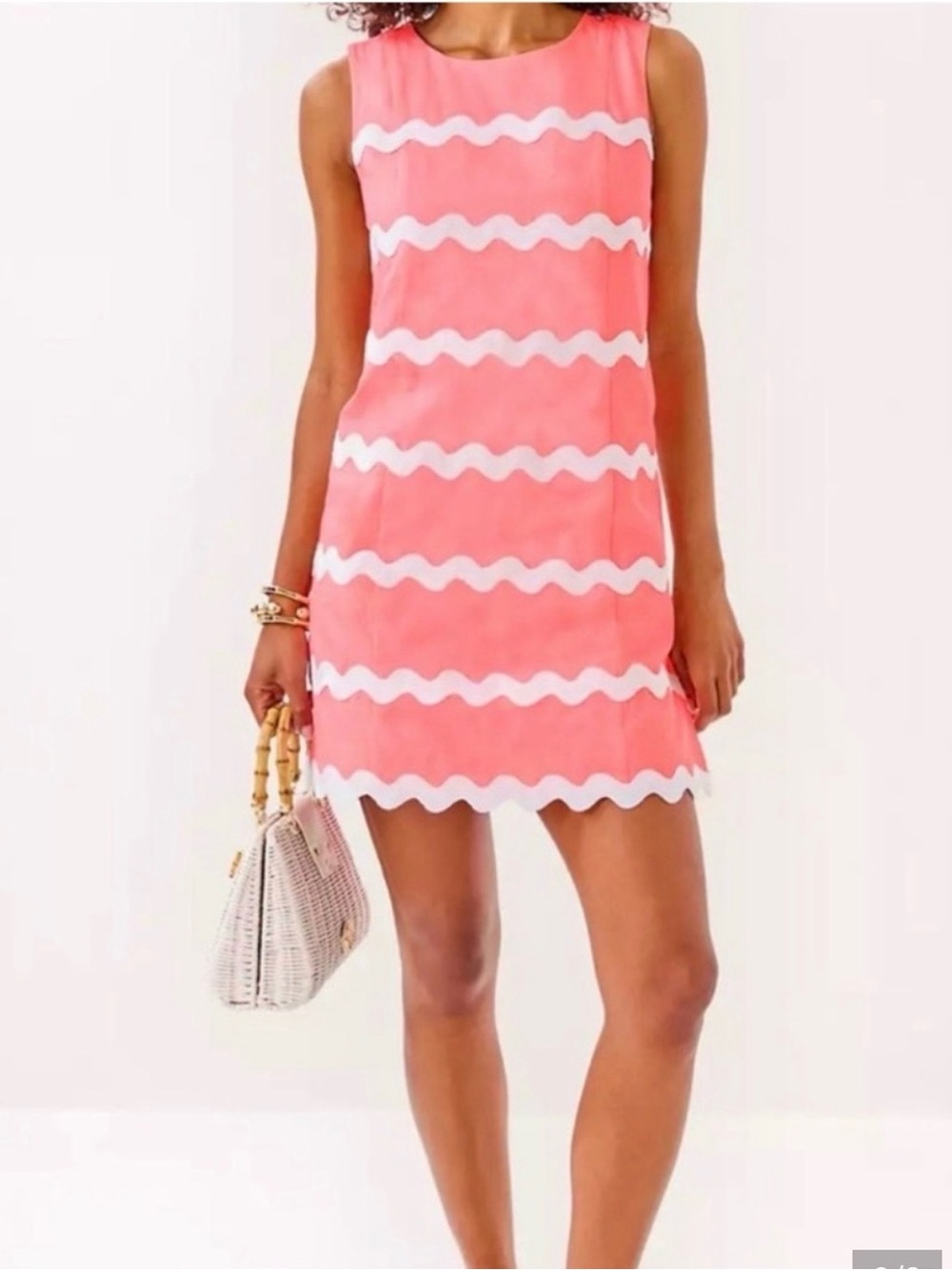 Lilly Pulitzer NWT Kerra Shift Romper Pink 6